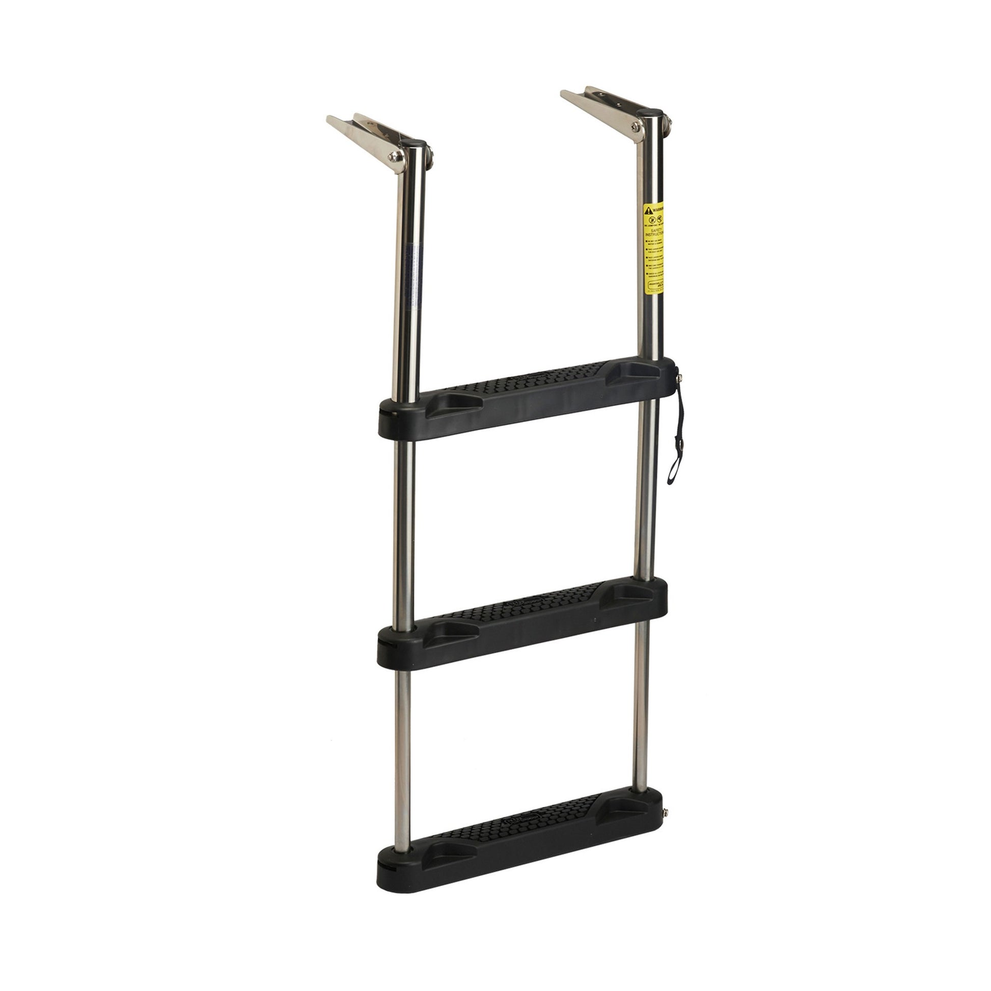O/PLATFORM LADDER WIDE TELESCOPIC 3 STEP