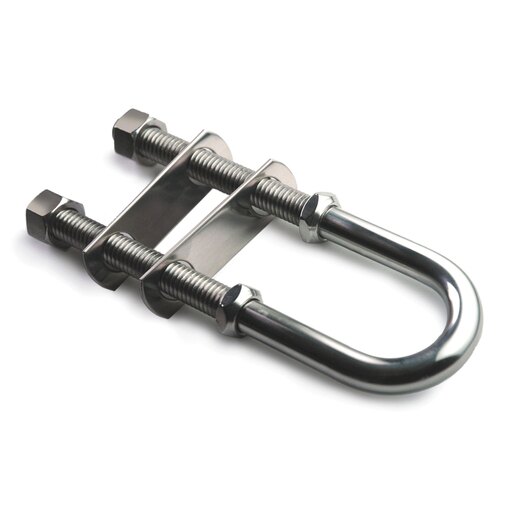 BOW/STERN EYE TWIN SHANK SS 1/2" X 3.5"