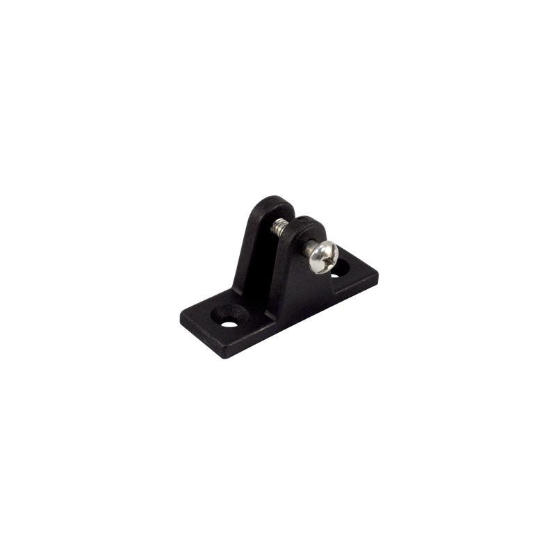 BIMINI TOP DECK HINGE BLK LRG PR
