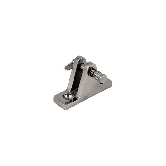 BIMINI TOP DECK HINGE SS W/REMOVABL PIN