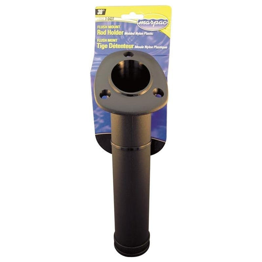ROD HOLDER PLASTIC FLUSH MNT BLK