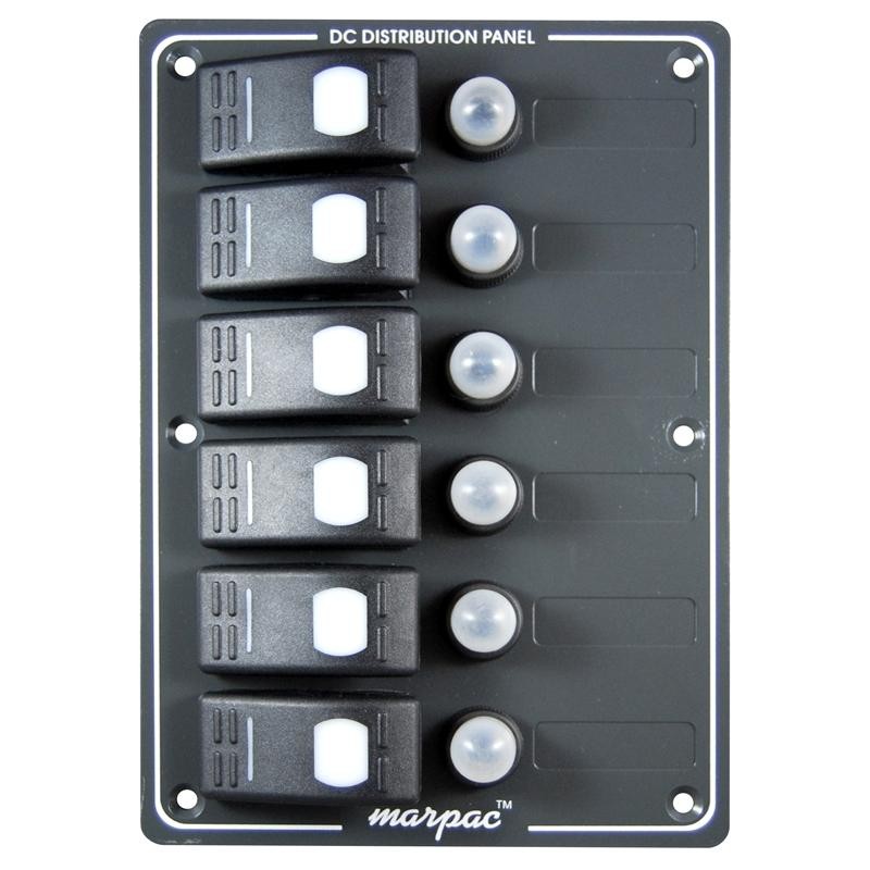 SWITCH PANEL ILUM/ROCKER 6G