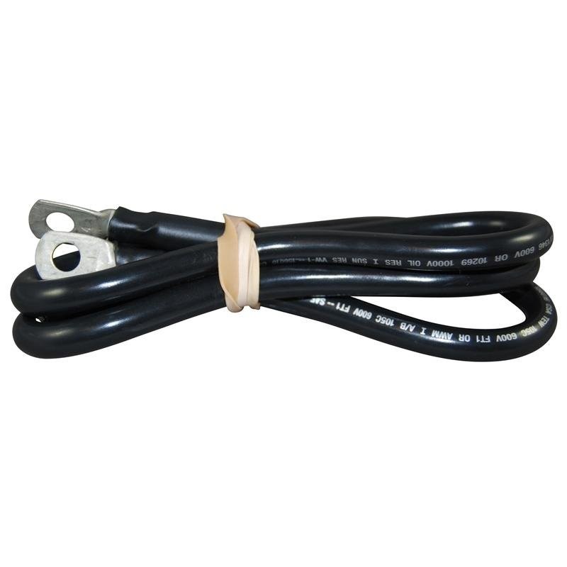 BATTERY CABLE ASSM 4 AWG X 36" BLK 3/8"