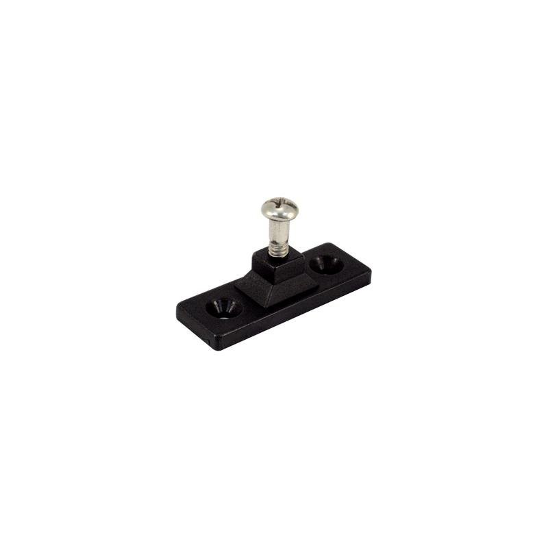 BIMINI TOP DECK HINGE SIDE MNT BLK