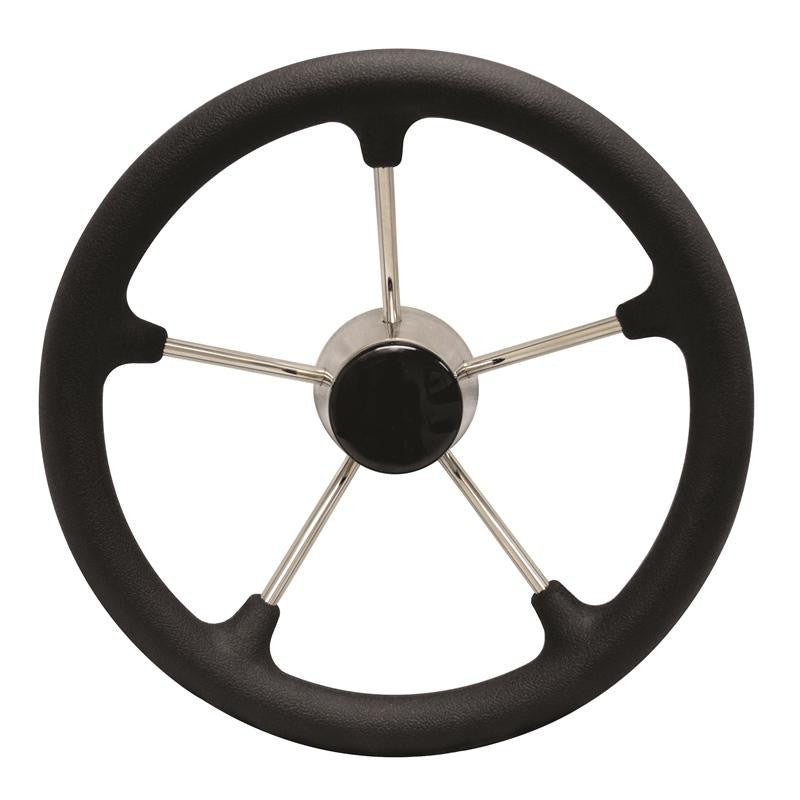 STR WHEEL SS DESTROYER W/FOAM 13.5" BLK