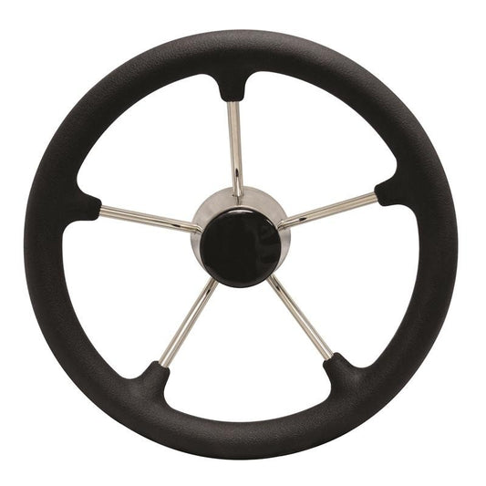 STR WHEEL SS DESTROYER W/FOAM 13.5" BLK