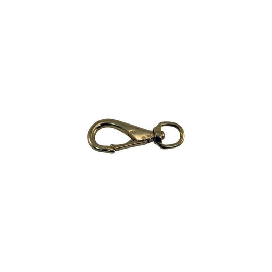 BRASS SWIVEL SNAP EYE 5/8"2/CD