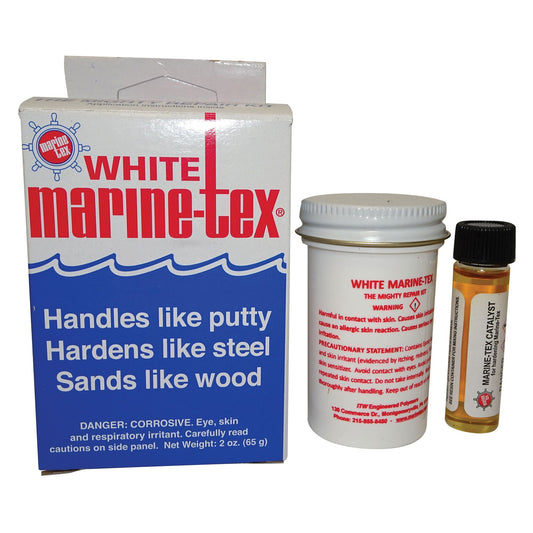 MARINE TEX WHITE 2 OZ
