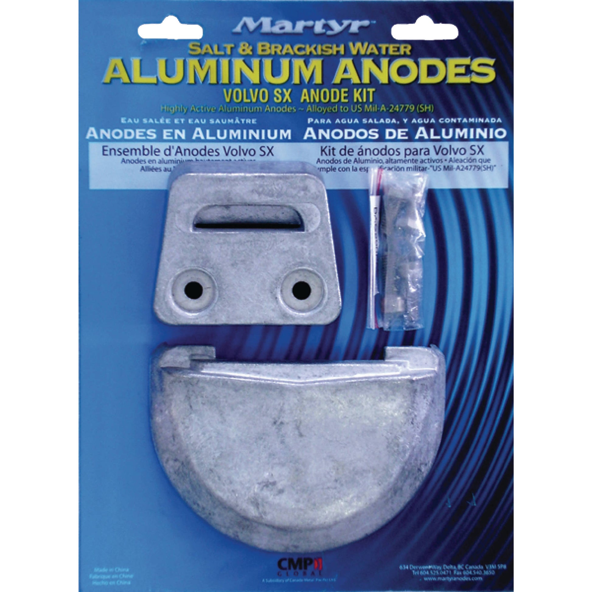 ANODE KIT ALUM VOLVO SX