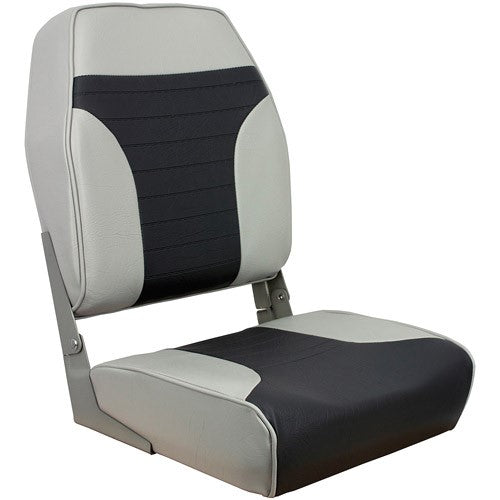 HI BACK SEAT FOLD GRY/BLK