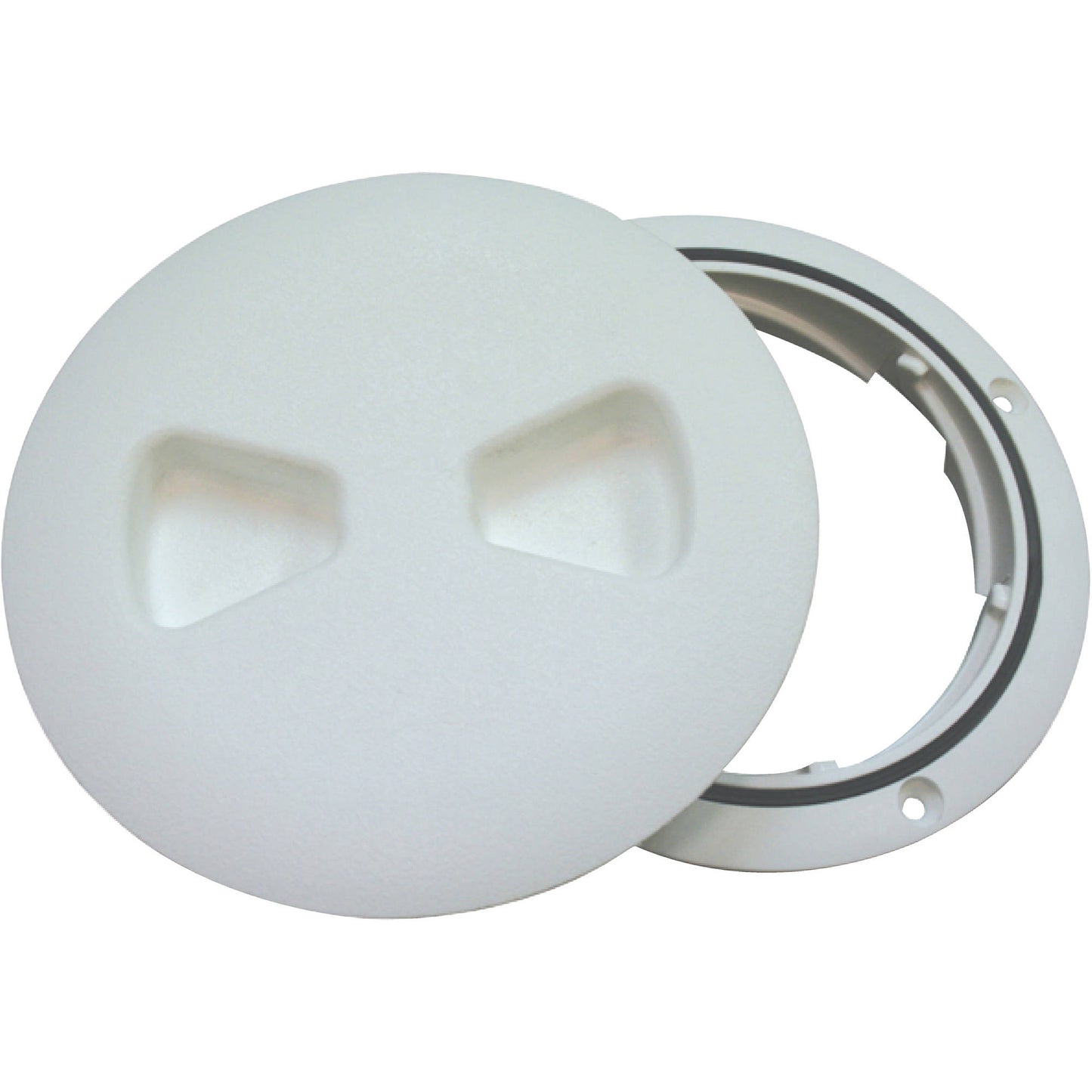 DECK PLATE LOW/PRO TWIST OUT WHT 6"