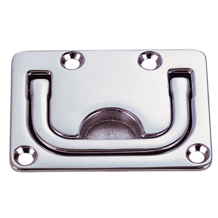 FLUSH HANDLE PULL C/BRZ