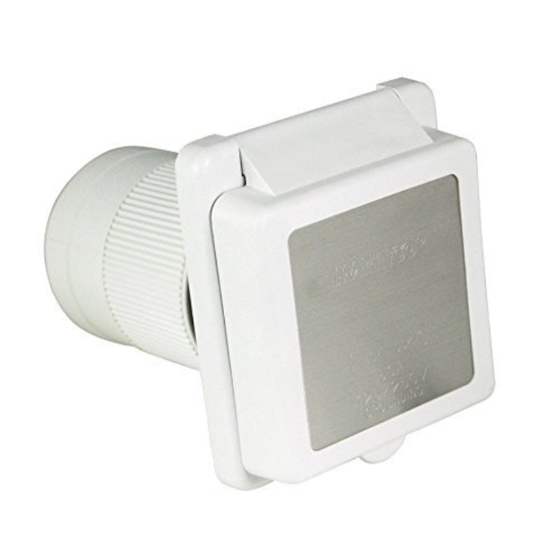 50A 125/250V POWER INLET WHT