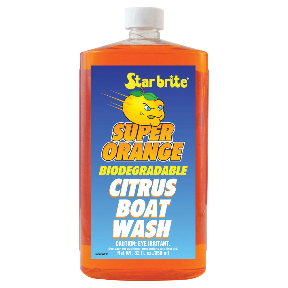 SUPER ORANGE CITRUS BOAT WASH QT