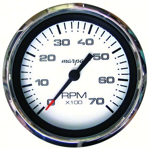 ENGINE GAUGE SS BEZEL TACHOMETER 7K