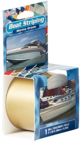 STRIPE TAPE 1"X50'-GLD