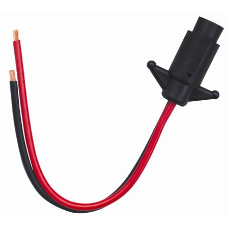 TROLL MOTOR PLUG 2PIN 12V 10GA MALE