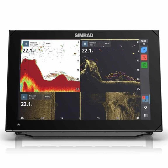 Simrad NSX 3012 Chartplotter & Fishfinder – 12" Multifunction Display (000-15222-001)