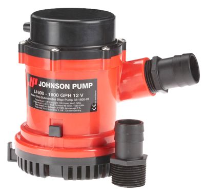 HD BILGE PUMP 1600GPH 12V