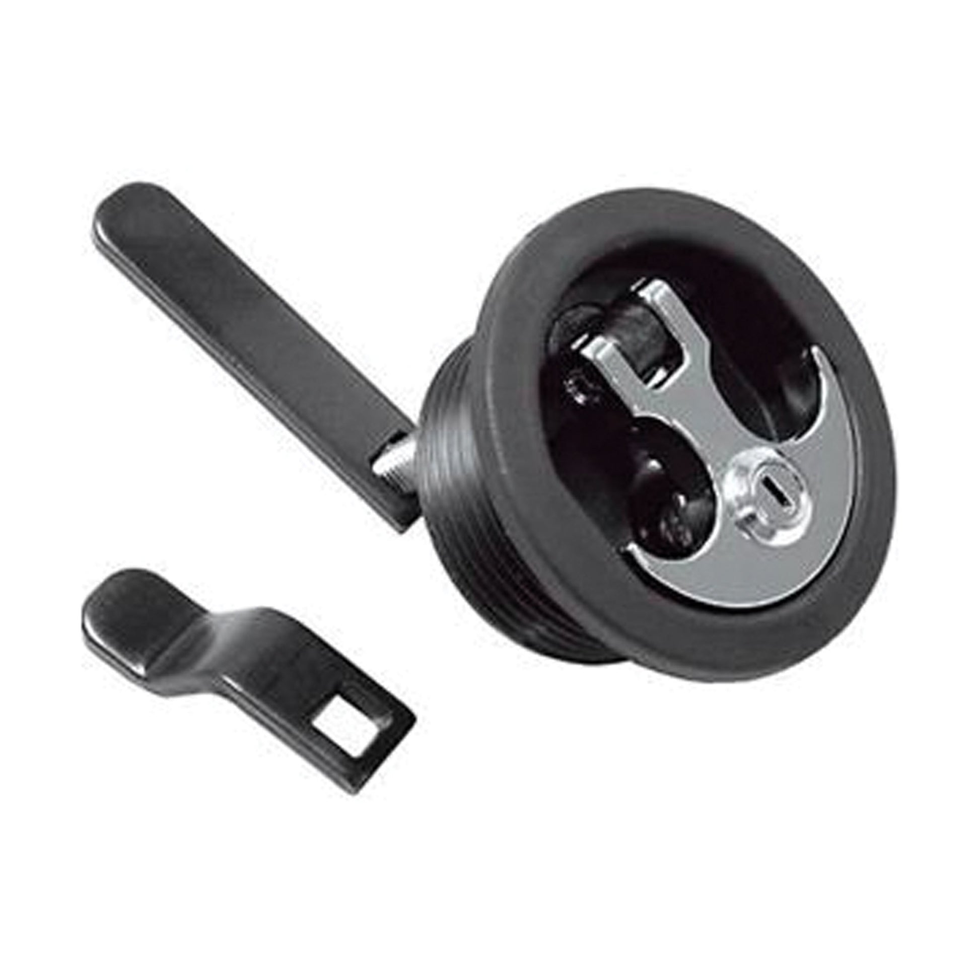 T-HANDLE CAM LATCH LOCKING BLK/CHR