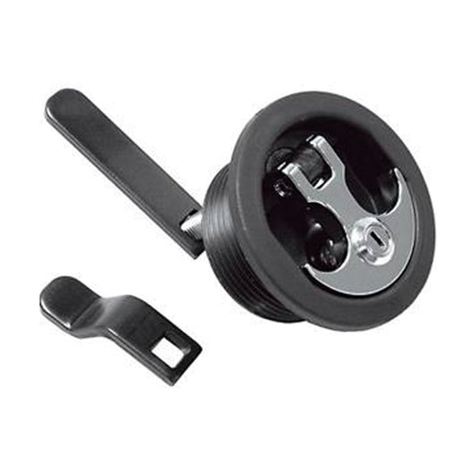 T-HANDLE CAM LATCH LOCKING BLK/CHR