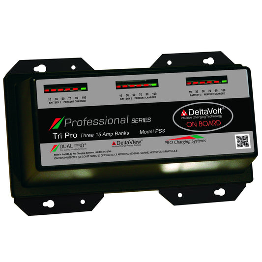 PRO SERIES BATT CHARGER 3-BANK 45A