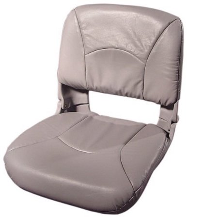 A/W HI-BACK FOLD SHELL W/CUSHION GRY