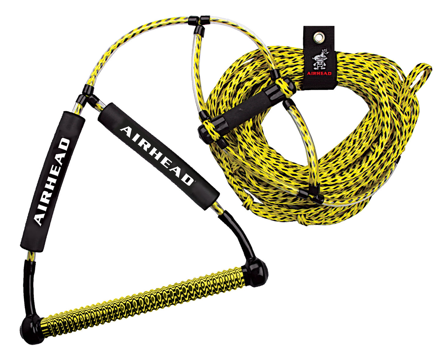 WAKEBOARD ROPE W/ PHAT GRIP - GREEN