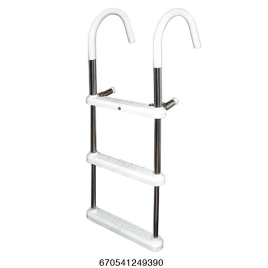 GUNWALE LADDER 11" HOOK  3 STEP