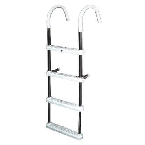 GUNWALE LADDER 11" HOOK  4 STEP
