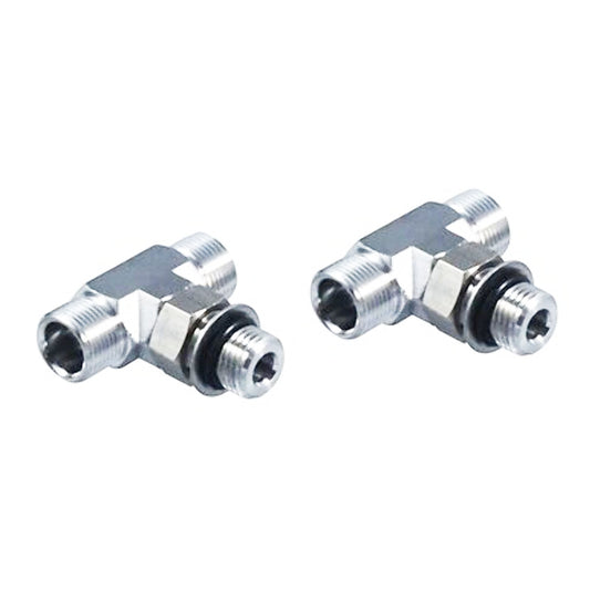 ORB TEE 3/8"TUBE VRT 2PK