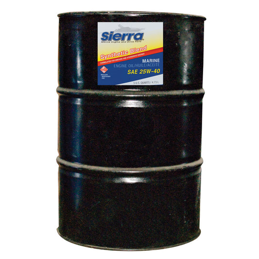 IO ENG OIL 25W40 SYN 55G