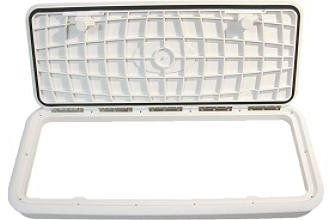 HATCH NON LOCK WHT 13X30