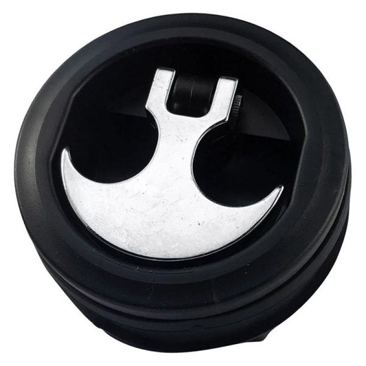 T-HANDLE CAM LATCH NON-LOCKING BLK/CHR