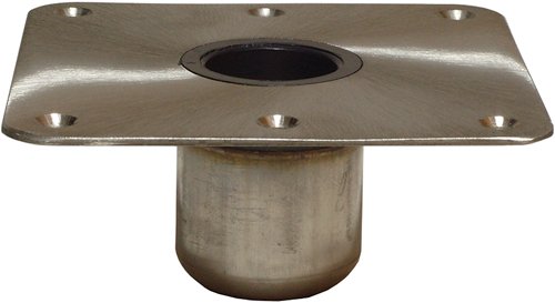 SPRING-LOCK BASE SS 7"X7" NO-LOCK