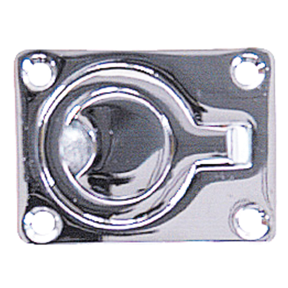 LIFT RING PULL CHR/BR 1.5" X 1.75" DP