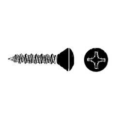 TAPNG SCREW OH PHILLIPS #12 X 1-1/4"(50)