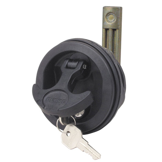 T-HANDLE FLUSH LOCK BLK