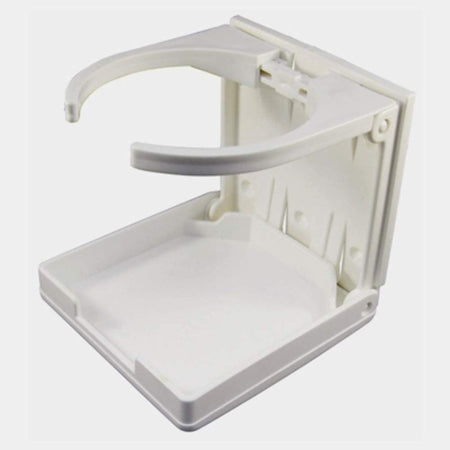 DRINK HOLDER FOLD DOWN - ADJ WHT