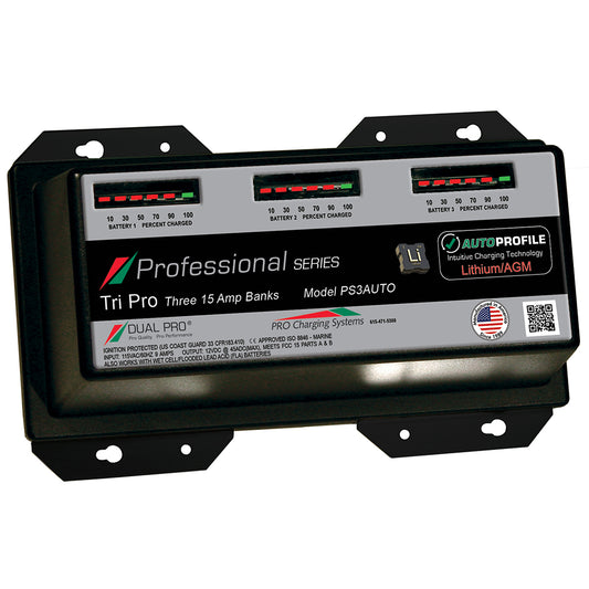 PRO SERIES CHARGER LITHIUM/AGM 3-BANK45A
