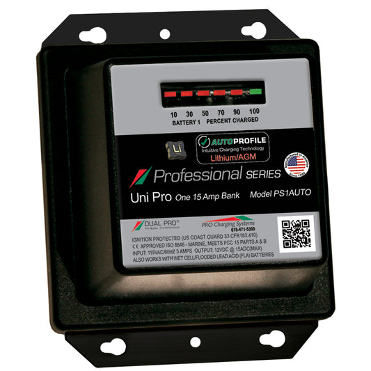 PRO SERIES CHARGER LITHIUM/AGM 1-BANK15A