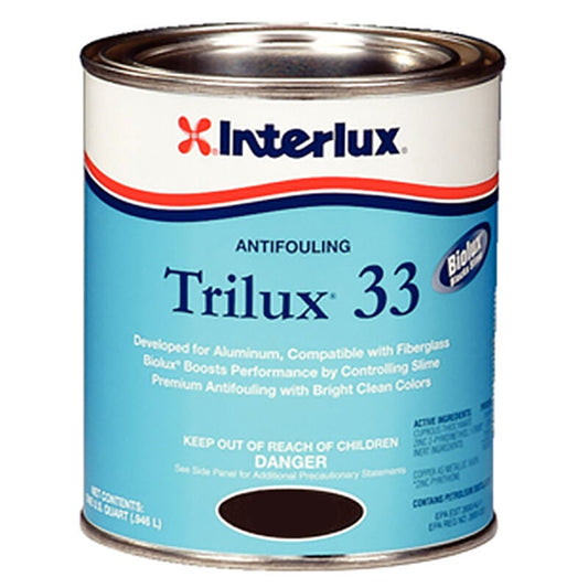 Interlux Trilux® 33 Black Antifouling Paint with Biolux Gallon (5608633)