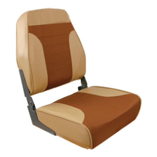 HI BACK SEAT FOLD TAN/BWN
