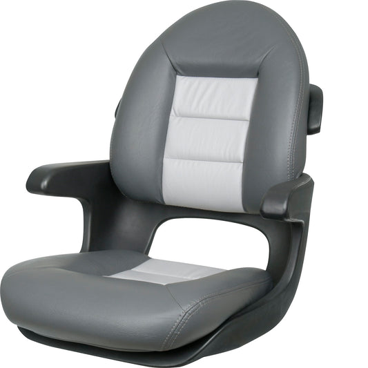ELITE HIGH BACK HELM SEAT CHRCOAL/GRY