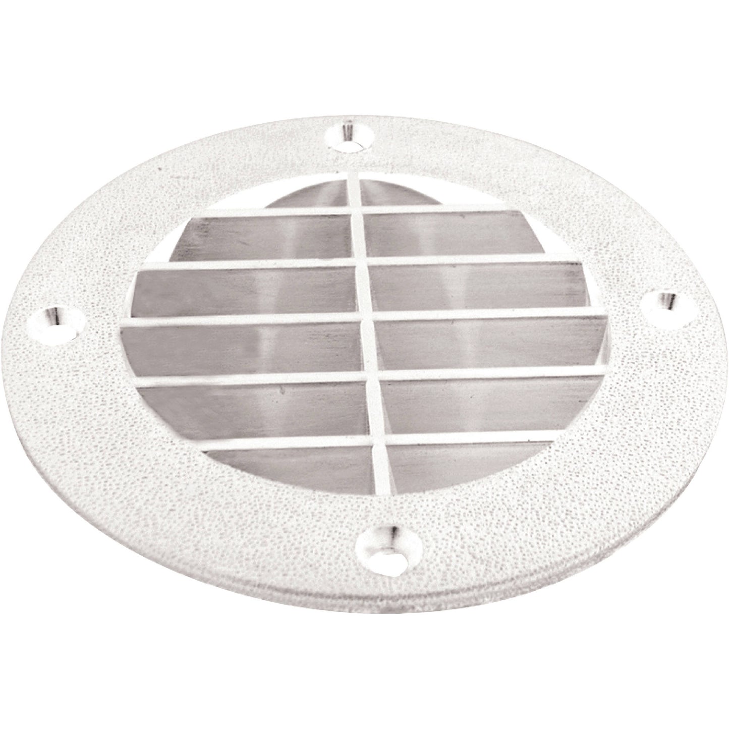 LOUVERED VENT 4" WHT