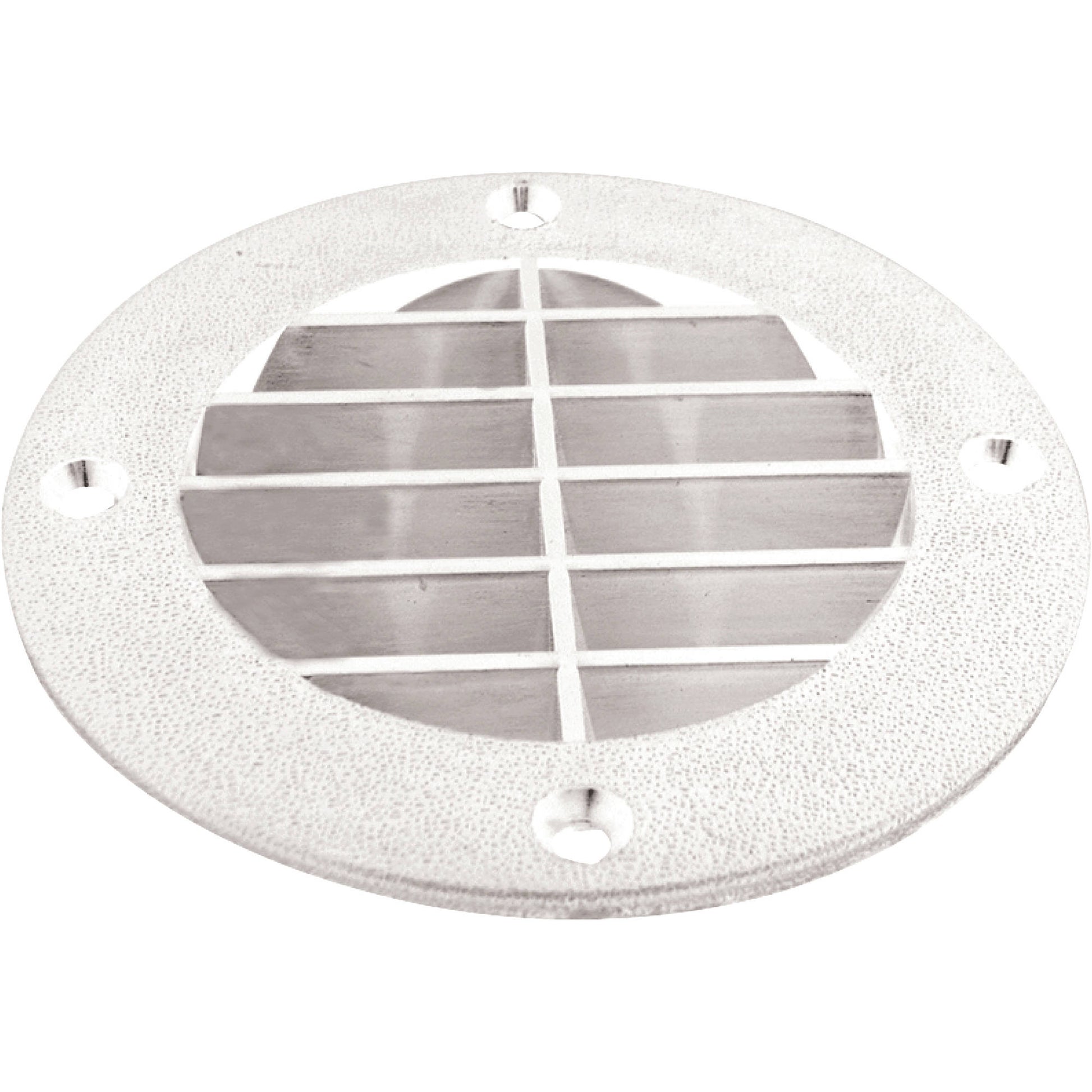 LOUVERED VENT 4" WHT