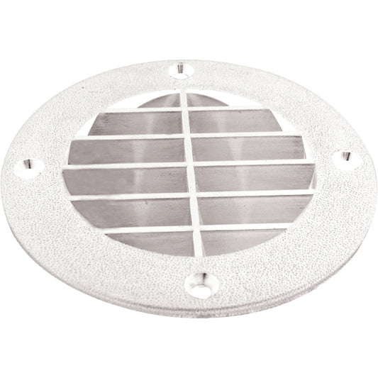LOUVERED VENT 4" WHT