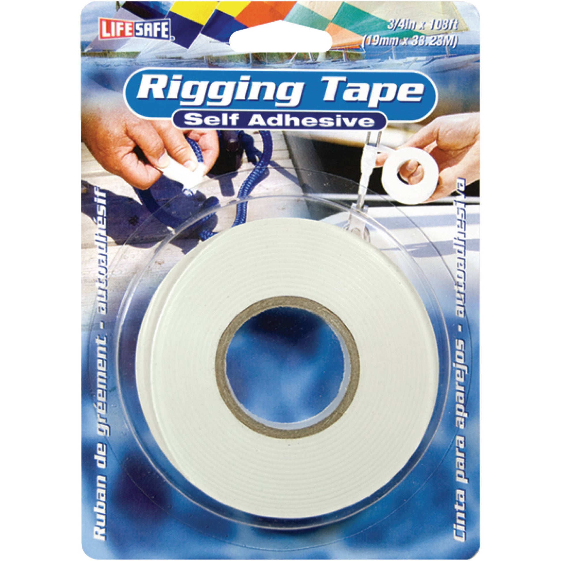 RIG TAPE-SAD 1"X 15'-WHT