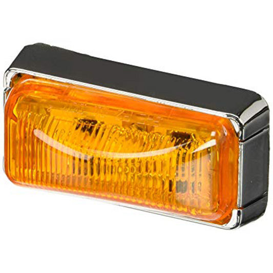 TRAILER CLEARANCE LITE LED CHR AMB