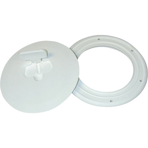 DECK PLATE QUICK RELEASE WHT 8"